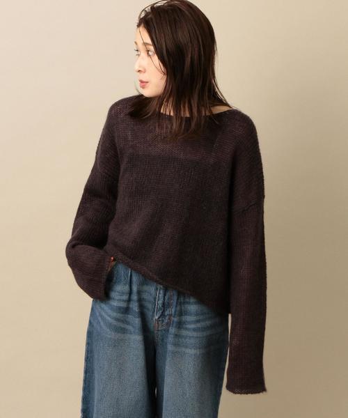 Another Edition(アナザーエディション)の「天竺プルオーバー2/AEMFC W/Ny テンジク PO Ⅱ◆(ニット/セーター・レディース・ライトグレー/ダークグレー/ライトピンク/ライトブルー・FREE)」の3枚目の写真