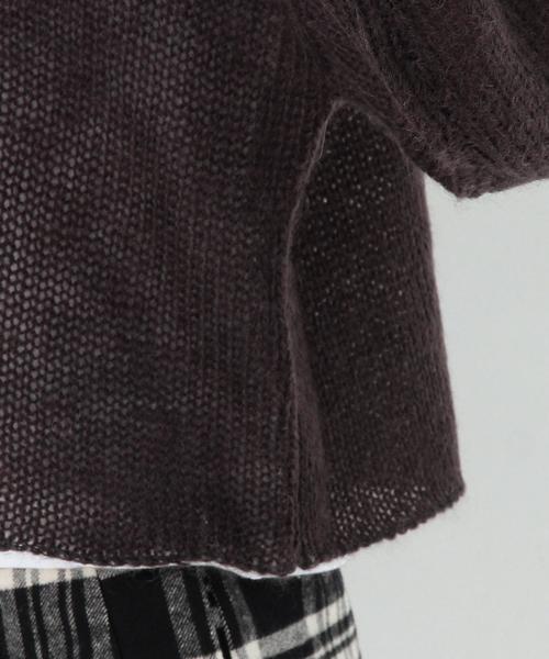 Another Edition(アナザーエディション)の「天竺プルオーバー2/AEMFC W/Ny テンジク PO Ⅱ◆(ニット/セーター・レディース・ライトグレー/ダークグレー/ライトピンク/ライトブルー・FREE)」の17枚目の写真