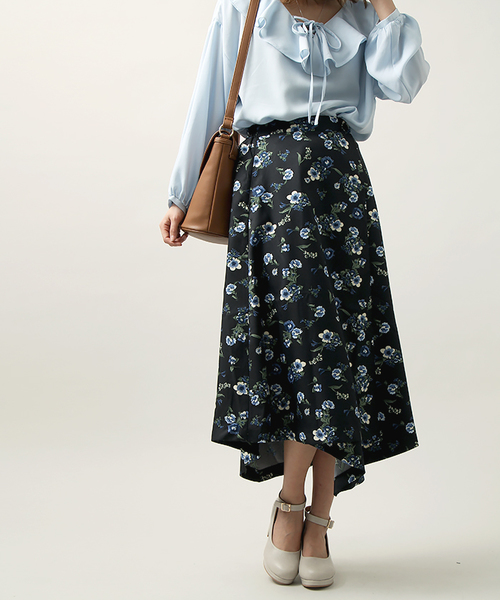 WEGO（ウィゴー）の「WEGO/イレヘムミドルスカート（スカート・レディース・ブラック/その他1・FREE）」の14枚目の写真