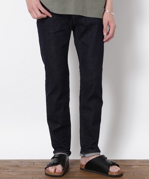 RAGEBLUE（レイジブルー）の「【コーンミルズ社製デニム使用】ストレッチデニムスリムパンツ/742465（デニムパンツ・メンズ・ブルー/ネイビー/グレー系その他/ライトブルー・LARGE/MEDIUM/X-LARGE/SMALL）」の3枚目の写真