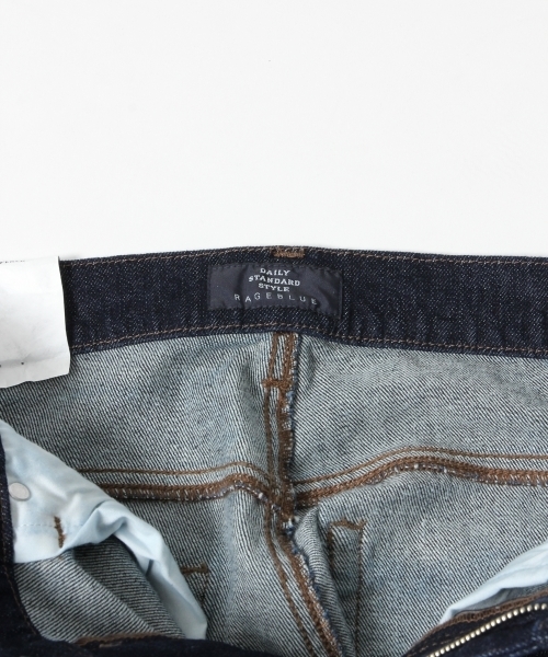 RAGEBLUE（レイジブルー）の「【コーンミルズ社製デニム使用】ストレッチデニムスリムパンツ/742465（デニムパンツ・メンズ・ブルー/ネイビー/グレー系その他/ライトブルー・LARGE/MEDIUM/X-LARGE/SMALL）」の6枚目の写真