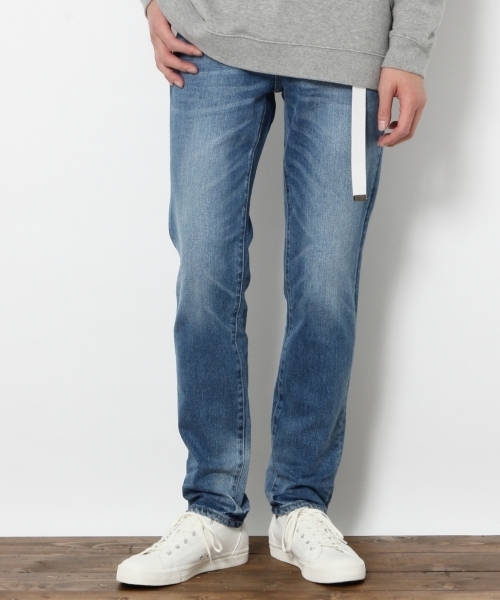 RAGEBLUE（レイジブルー）の「【コーンミルズ社製デニム使用】ストレッチデニムスリムパンツ/742465（デニムパンツ・メンズ・ブルー/ネイビー/グレー系その他/ライトブルー・LARGE/MEDIUM/X-LARGE/SMALL）」の18枚目の写真