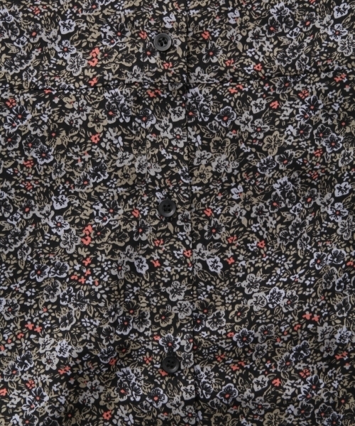 LEPSIM（レプシィム）の「ハナガラロングワンピースコート　748148（シャツワンピース・レディース・ブラック/ネイビー/ブルー・MEDIUM/LARGE）」の4枚目の写真