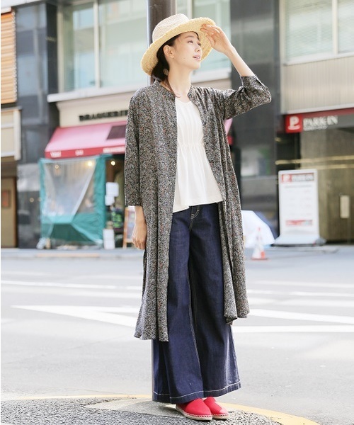 LEPSIM（レプシィム）の「ハナガラロングワンピースコート