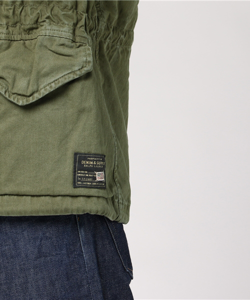 RALPH LAUREN DENIM&SUPPLY ミリタリー トラウザー Ralph Lauren Denim Supply Black Jean Denim Vest American