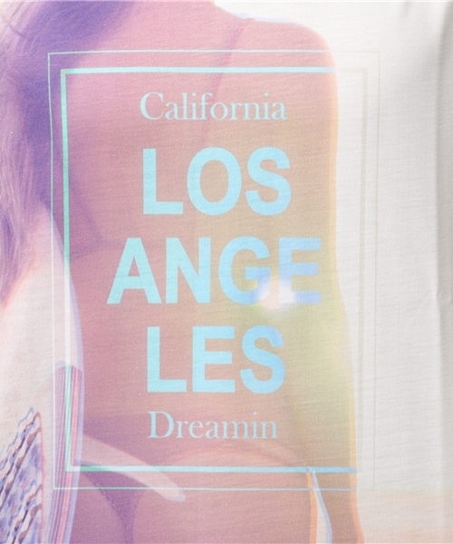 JACKROSE（ジャックローズ）の「LOSANGELESフォトTシャツ（Tシャツ/カットソー・メンズ・ブルー/レッド・L/M）」の10枚目の写真