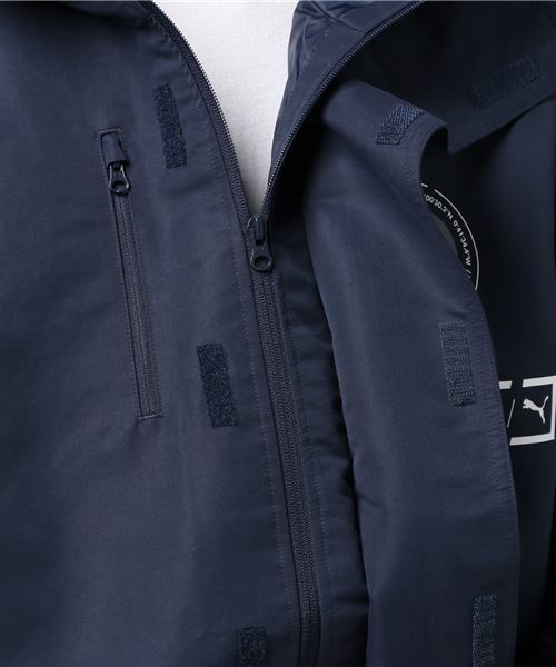 PUMA(プーマ)の「RED BULL RACING ウィンタージャケット(ナイロンジャケット・メンズ・ネイビー/カーキ・X-LARGE/MEDIUM/X-SMALL/LARGE/SMALL)」の8枚目の写真