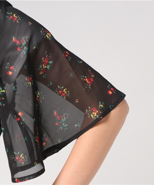 Honeys（ハニーズ）の「ガウンワンピース（シャツワンピース・レディース・ホワイト系その他/レッド系その他/ホワイト系その他2/ブラック系その他/イエロー系その他・M/L）」の10枚目の写真