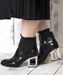 ショートブーツ【JEFFREY CAMPBELL】関税/送料込み ウッドヒール Jeffrey Campbell OFFICIAL ONLINE STORE （ジェフリー