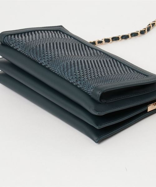 RIVE DROITE（リヴドロワ）の「MINIショルダーBAG（ショルダーバッグ・レディース・ダークグリーン/ピンク・FREE）」の3枚目の写真