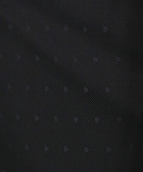 MARLENE JOBERT(マルレーヌ ジョベル)の「ドットチュールミモレ丈ドレスワンピース(ドレス・レディース・ネイビー/ブラック・L/M)」の5枚目の写真