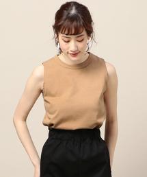 BEAUTY&YOUTH UNITED ARROWS | BY∴ コットンノースリーブトップス о(Tシャツ/カットソー)