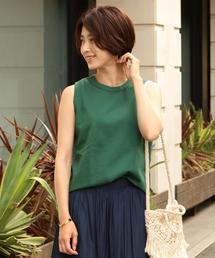 BEAUTY&YOUTH UNITED ARROWS | BY∴ コットンノースリーブトップス о(Tシャツ/カットソー)