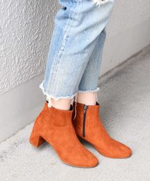 Khaju（カージュ）の「DANIERA VEGA:フェイクスエードサイドジップブーティ◇（ブーティ）」