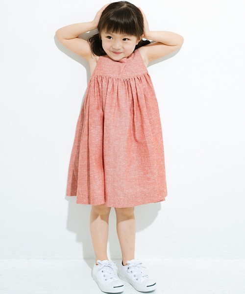 ワンピースａｎｎｃｏｃｏ ｆｏｒ ｈａｃｏ こどもギャザーワンピース ワンピース Haco ハコ のファッション