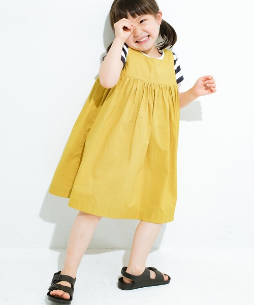 ワンピースａｎｎｃｏｃｏ ｆｏｒ ｈａｃｏ こどもギャザーワンピース ワンピース Haco ハコ のファッション
