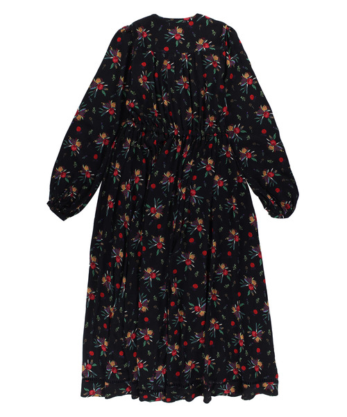 ALEXIA STAM（アリシアスタン）の「Original Flower Print Dress/フラワープリントドレス（ワンピース・レディース・ブラック・FREE）」の2枚目の写真