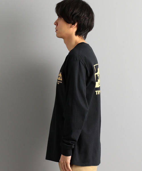 KAVU（カブー）の「別注 ［カブー］SC KAVU GLR TRUE LOGO 長袖 カットソー / プリントT（Tシャツ/カットソー・メンズ・ブラック・M/L）」の4枚目の写真