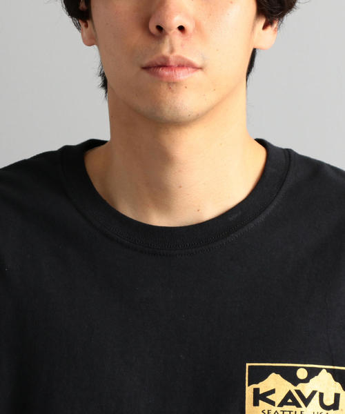 KAVU（カブー）の「別注 ［カブー］SC KAVU GLR TRUE LOGO 長袖 カットソー / プリントT（Tシャツ/カットソー・メンズ・ブラック・M/L）」の6枚目の写真
