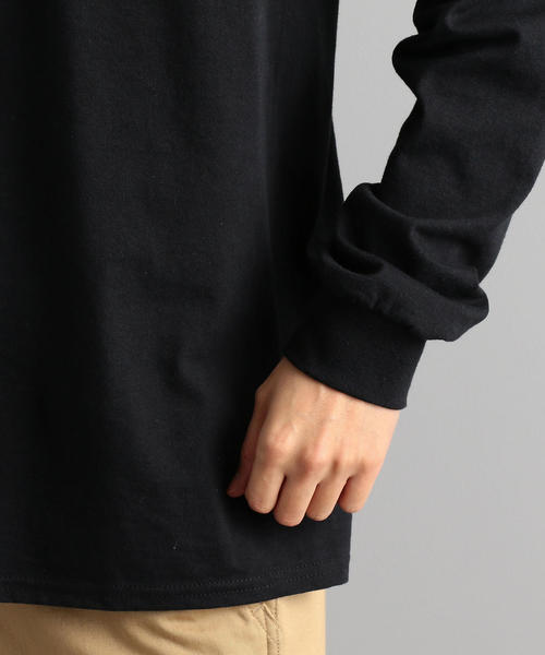 KAVU（カブー）の「別注 ［カブー］SC KAVU GLR TRUE LOGO 長袖 カットソー / プリントT（Tシャツ/カットソー・メンズ・ブラック・M/L）」の7枚目の写真