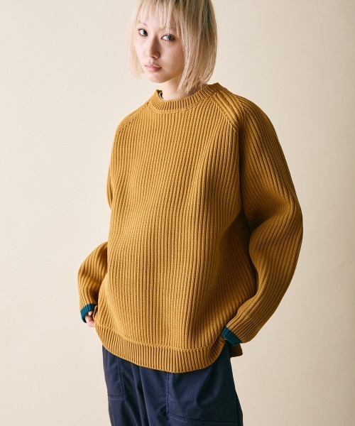 rehacer : Flix Ridge Crew Knit（ニット/セーター）｜rehacer
