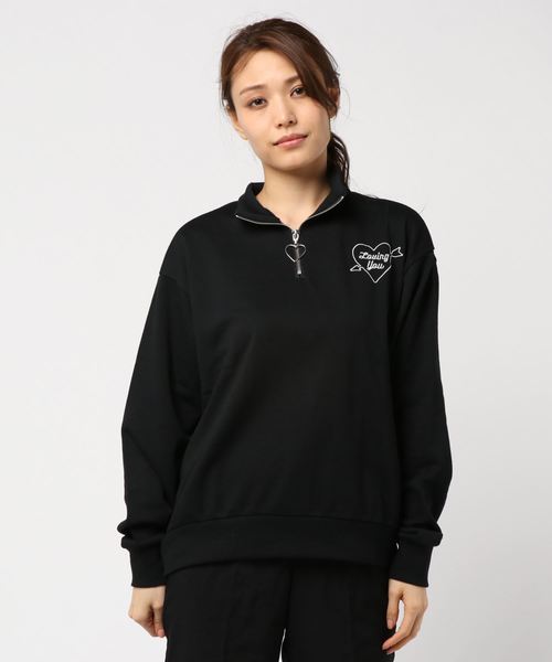 WC（ダブル シー）の「WC/ハートZIPスウェット（スウェット・レディース・ブラック/ライトピンク/ライトパープル・FREE）」の8枚目の写真