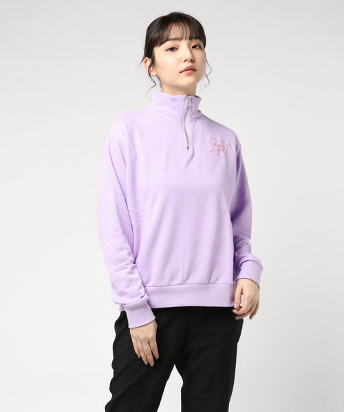 WC（ダブル シー）の「WC/ハートZIPスウェット（スウェット・レディース・ブラック/ライトピンク/ライトパープル・FREE）」の7枚目の写真