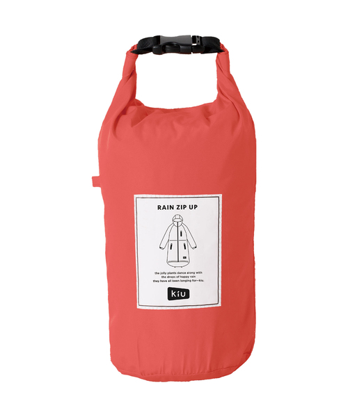 KiU（キウ）の「キウレインジップアップ（レインコート/ポンチョ・メンズ・ブラック/ネイビー/オフホワイト/ピンク/カーキ/パープル/ベージュ/ライトグレー・FREE）」の21枚目の写真