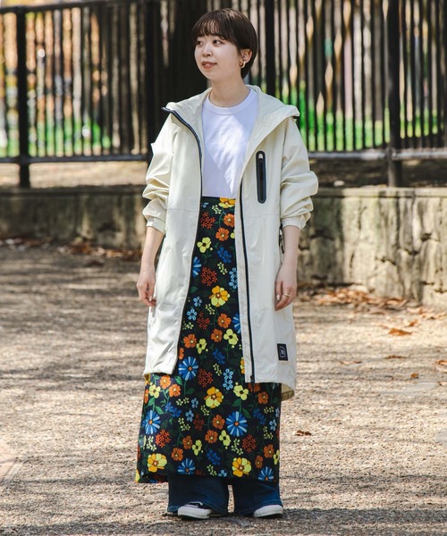 KiU（キウ）の「キウレインジップアップ（レインコート/ポンチョ・メンズ・ブラック/ネイビー/オフホワイト/ピンク/カーキ/パープル/ベージュ/ライトグレー・FREE）」の9枚目の写真