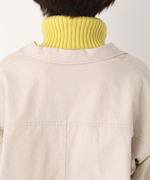 GLOBAL WORK(グローバルワーク)の「リネンショップコート/819662(その他アウター・レディース・ライトベージュ/カーキ・MEDIUM/LARGE)」の16枚目の写真