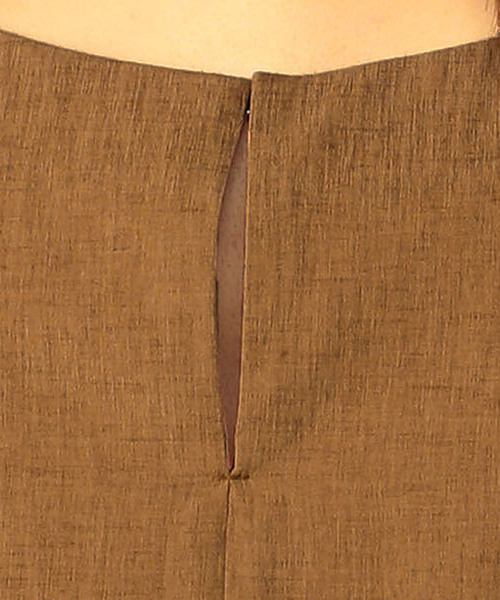 A/C DESIGN BY ALPHA CUBIC(エーシーデザインバイアルファキュービック)の「◇カタログ掲載◇麻混イレヘムワンピース(ワンピース・レディース・モカ/ネイビー/グリーン・11号/9号)」の8枚目の写真