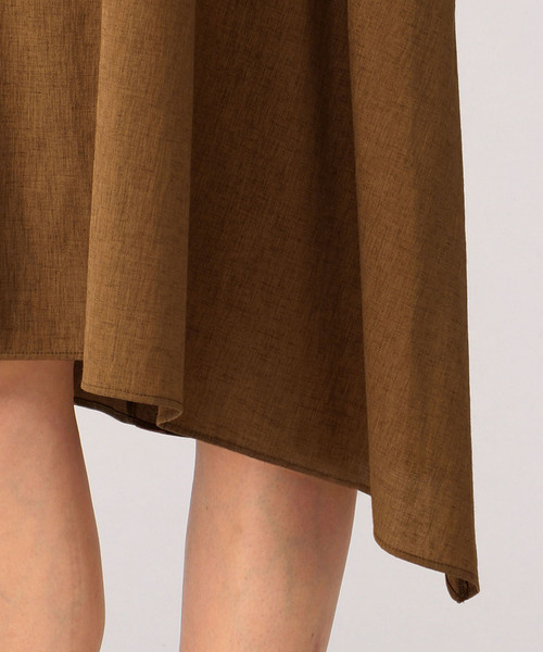 A/C DESIGN BY ALPHA CUBIC(エーシーデザインバイアルファキュービック)の「◇カタログ掲載◇麻混イレヘムワンピース(ワンピース・レディース・モカ/ネイビー/グリーン・11号/9号)」の11枚目の写真