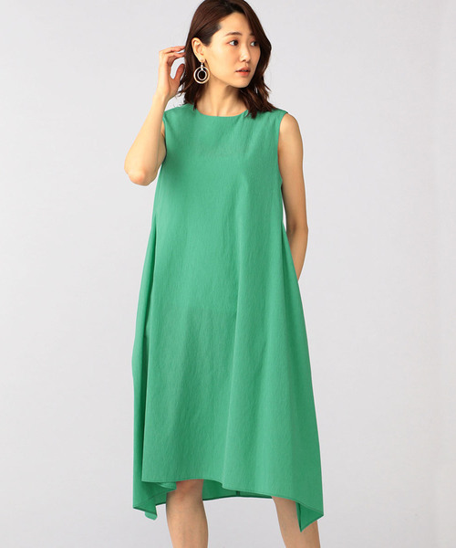 A/C DESIGN BY ALPHA CUBIC(エーシーデザインバイアルファキュービック)の「◇カタログ掲載◇麻混イレヘムワンピース(ワンピース・レディース・モカ/ネイビー/グリーン・11号/9号)」の15枚目の写真