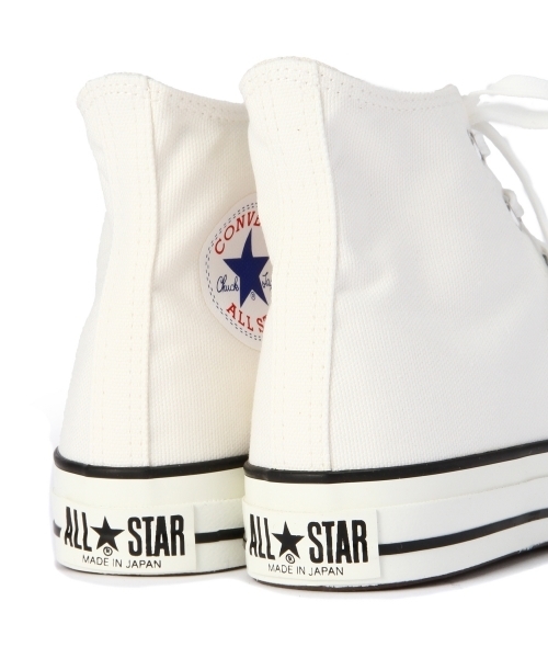 Jewel Changes(ジュエルチェンジズ)の「【WEB限定】CONVERSE ALL STAR J HI / コンバース / ハイカット(スニーカー・レディース・ホワイト・5/4/4.5/5.5)」の5枚目の写真