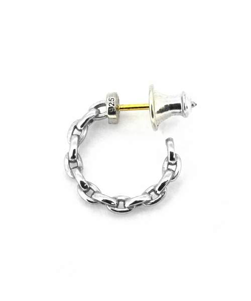 LION HEART(ライオンハート)の「LH for Gift “Rebuild” tetherピアス/Yuya Nara(ピアス(片耳用)・メンズ・ブラック/シルバー・ONE SIZE)」の5枚目の写真
