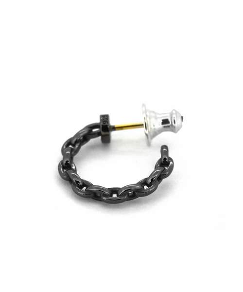 LION HEART(ライオンハート)の「LH for Gift “Rebuild” tetherピアス/Yuya Nara(ピアス(片耳用)・メンズ・ブラック/シルバー・ONE SIZE)」の12枚目の写真