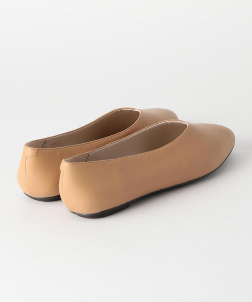 green label relaxing（グリーンレーベルリラクシング）の「◆CFC ラウンドVカット フラットシューズ(1cmヒール)（その他シューズ・レディース・ゴールド/ベージュ/ブラック・24.5cm/22cm/25cm/22.5cm/23cm/23.5cm/24cm）」の7枚目の写真