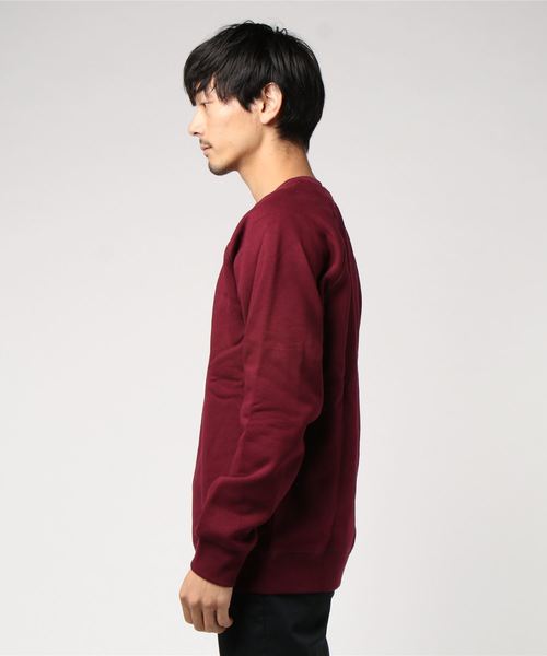 Carhartt WIP（カーハートダブリューアイピー）の「CHASE SWEATSHIRT（スウェット・メンズ・ダークグリーン/アイボリー/バーガンディー/ロイヤルブルー/グレイッシュブルー/ブラック/カーキ・SMALL/MEDIUM/LARGE/X-LARGE/XX-LARGE/X-SMALL）」の9枚目の写真