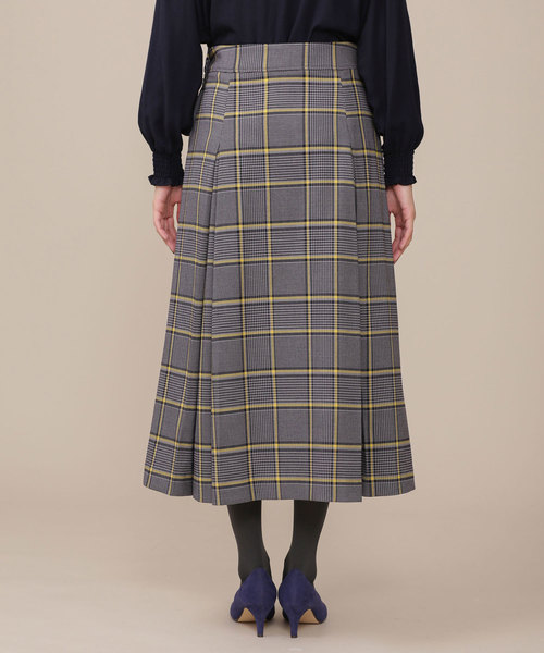 nano・universe（ナノユニバース）の「インバーテッドプリーツチェック  