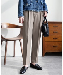 reca | 【高レビュー！リピ続出！】美シルエット センタープレステーパードパンツ(その他パンツ)