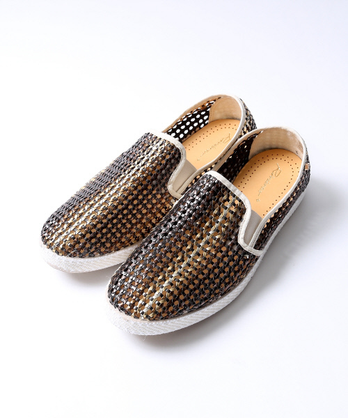 ABAHOUSE（アバハウス）の「Rivieras ﾒｯｼｭｽﾘｯﾎﾟﾝ(ﾏﾙﾁｶﾗｰ)（スリッポン・メンズ・カラフル/その他・41/42/43/44/40）」の2枚目の写真