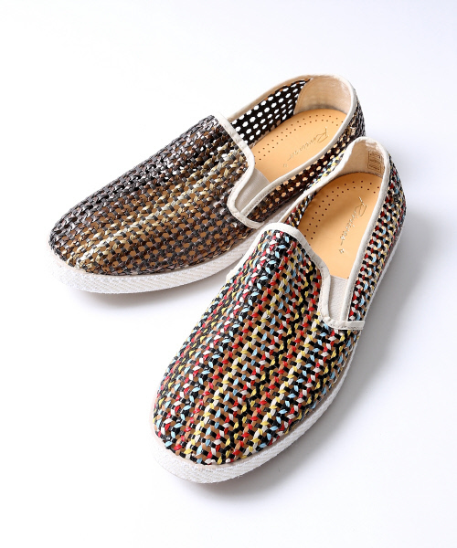 ABAHOUSE（アバハウス）の「Rivieras ﾒｯｼｭｽﾘｯﾎﾟﾝ(ﾏﾙﾁｶﾗｰ)（スリッポン・メンズ・カラフル/その他・41/42/43/44/40）」の10枚目の写真