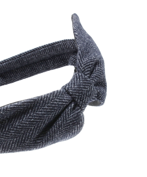 SHIPS for women（シップスフォーウィメン）の「★★JENNIFER OUELLETTE:ツイード リボン ヘアバンド●（ヘアバンド・レディース・オフホワイト/レッド/ネイビー・ONE SIZE）」の4枚目の写真