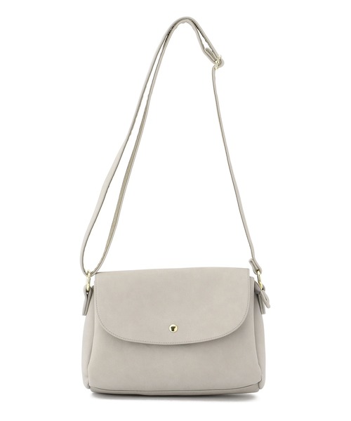 Legato Largo（レガートラルゴ）の「【Legato Largo(レガート ラルゴ)】レザー調3つ口多収納ショルダーバッグ（ショルダーバッグ・レディース・ブラック/ネイビー/グレー/モカ/ホワイト系その他/ベージュ系その他・フリー）」の4枚目の写真