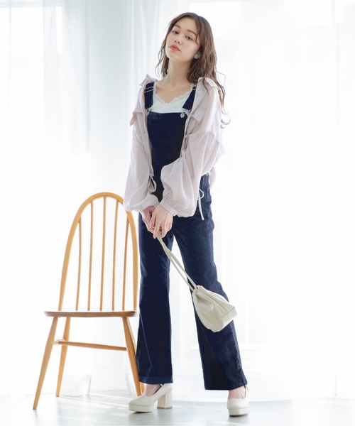 Heather（ヘザー）の「ボリュームショートシャツ　873664（シャツ/ブラウス・レディース・ホワイト/ベージュ/カーキ/ブルー/ピンク系その他・FREE）」の19枚目の写真