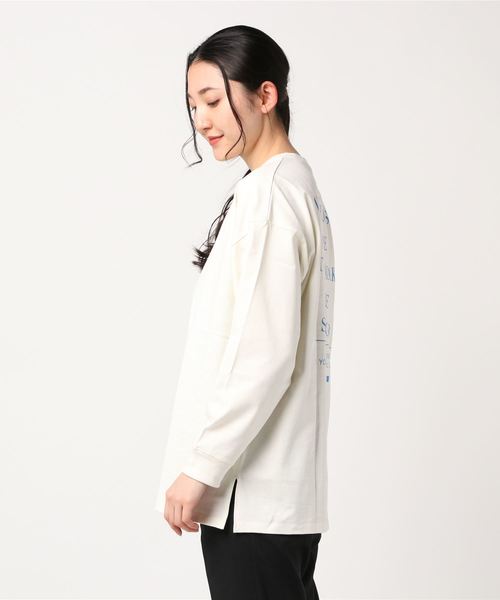 WEGO(ウィゴー)の「WEGO/バックプリントビッグシルエットロングTシャツ(Tシャツ/カットソー・レディース・その他1/その他2・FREE)」の16枚目の写真