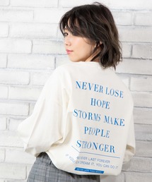 WEGO | WEGO/バックプリントロングTシャツ(Tシャツ/カットソー)