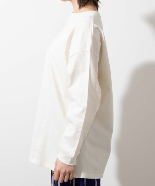 WEGO(ウィゴー)の「WEGO/バックプリントビッグシルエットロングTシャツ(Tシャツ/カットソー・レディース・その他1/その他2・FREE)」の11枚目の写真