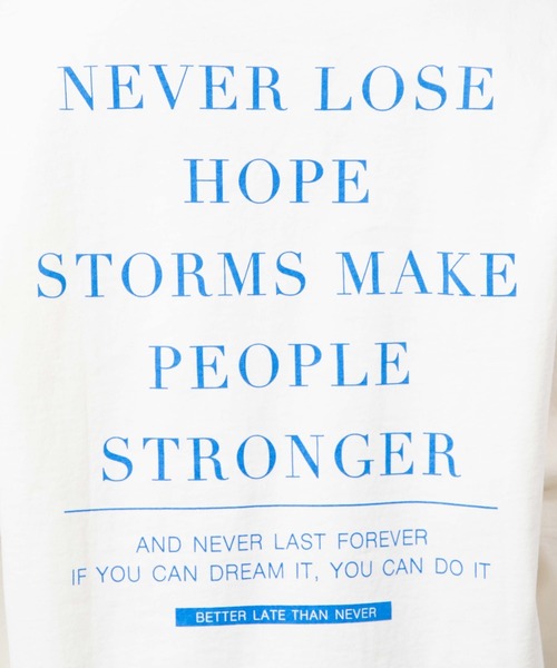 WEGO(ウィゴー)の「WEGO/バックプリントビッグシルエットロングTシャツ(Tシャツ/カットソー・レディース・その他1/その他2・FREE)」の15枚目の写真