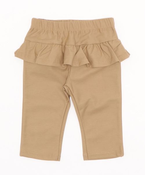 nino（ニノ）の「[80-120]フレアスカート付パンツ（その他パンツ・キッズ・ベージュ/カーキ・80ｃｍ/90cm/100cm/110cm/120cm）」の2枚目の写真